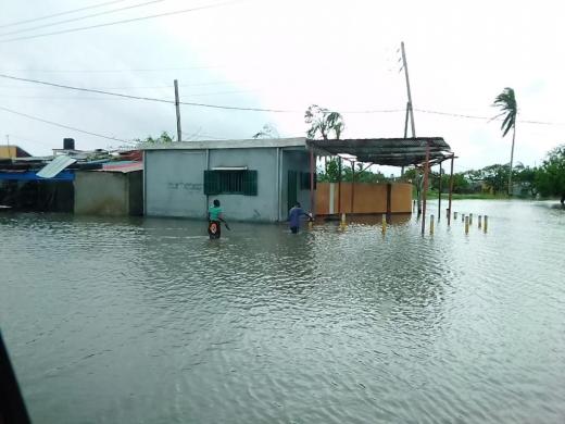 Overstromingen Mozambique 