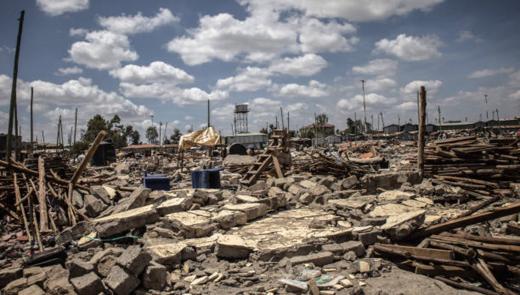 Mukuru kwa Njega after demolitions.jpg