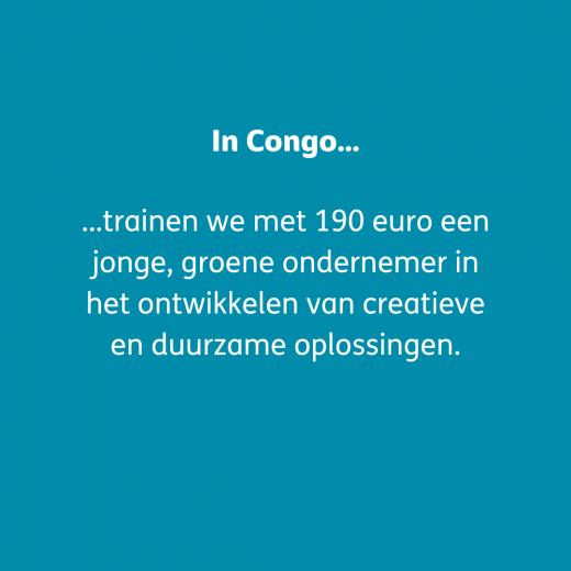 Energiecompensatie goed doel Congo Tearfund