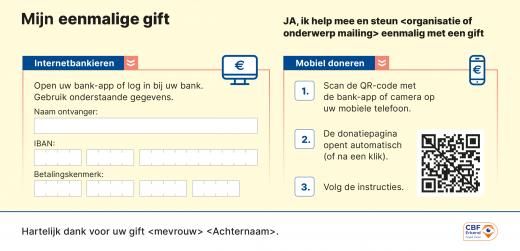 Mijn eenmalige gift - Tearfund