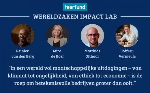 Wereldzaken Impact Lab - banner