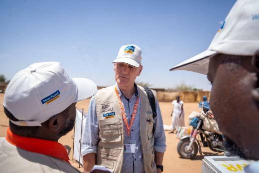Guido de Vries bezocht het opvangkamp in Tawila