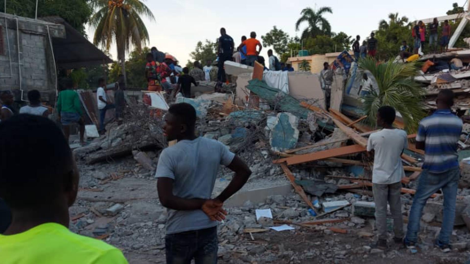 Aardbeving Haiti Noodhulp