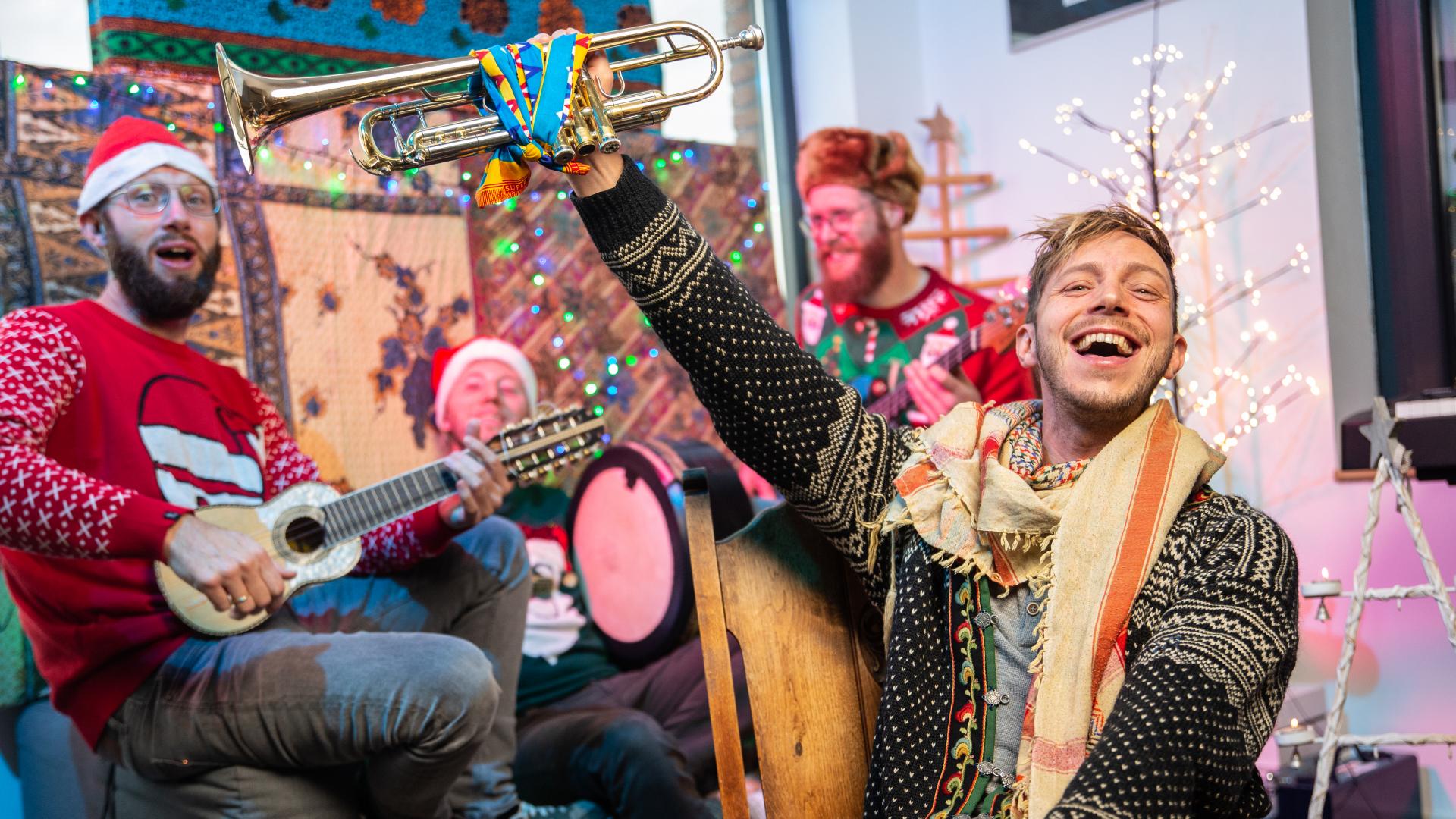 Win een huiskamerconcert van Trinity - Tearfund