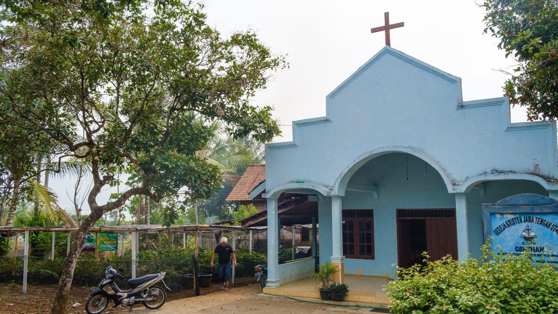 Lokale kerk in Indonesie