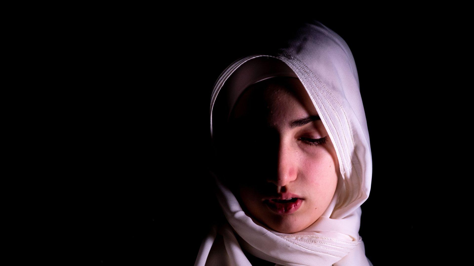 Jonge Syrische vrouw