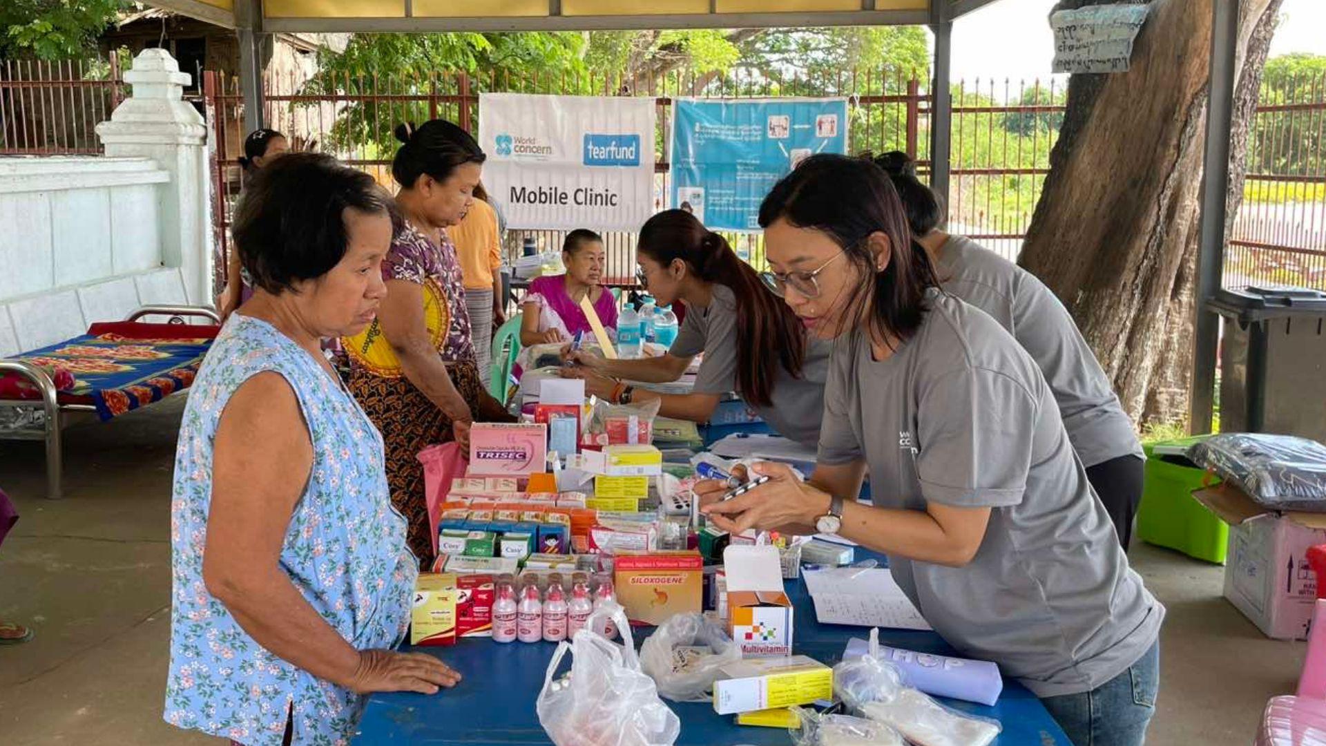 Noodhulp in Myanmar