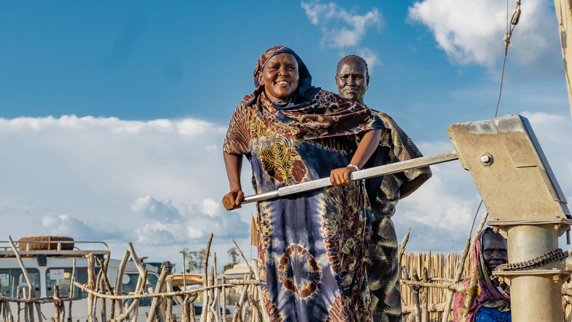 Nyibol bij de waterput