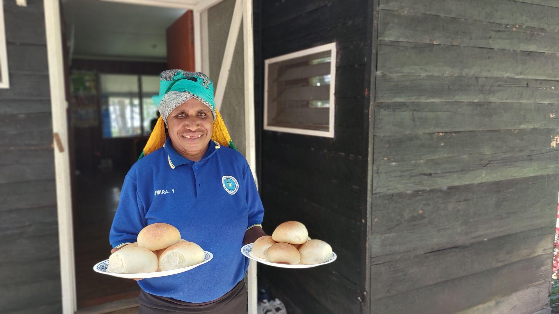 Aimira uit Bokondini, Indonesië