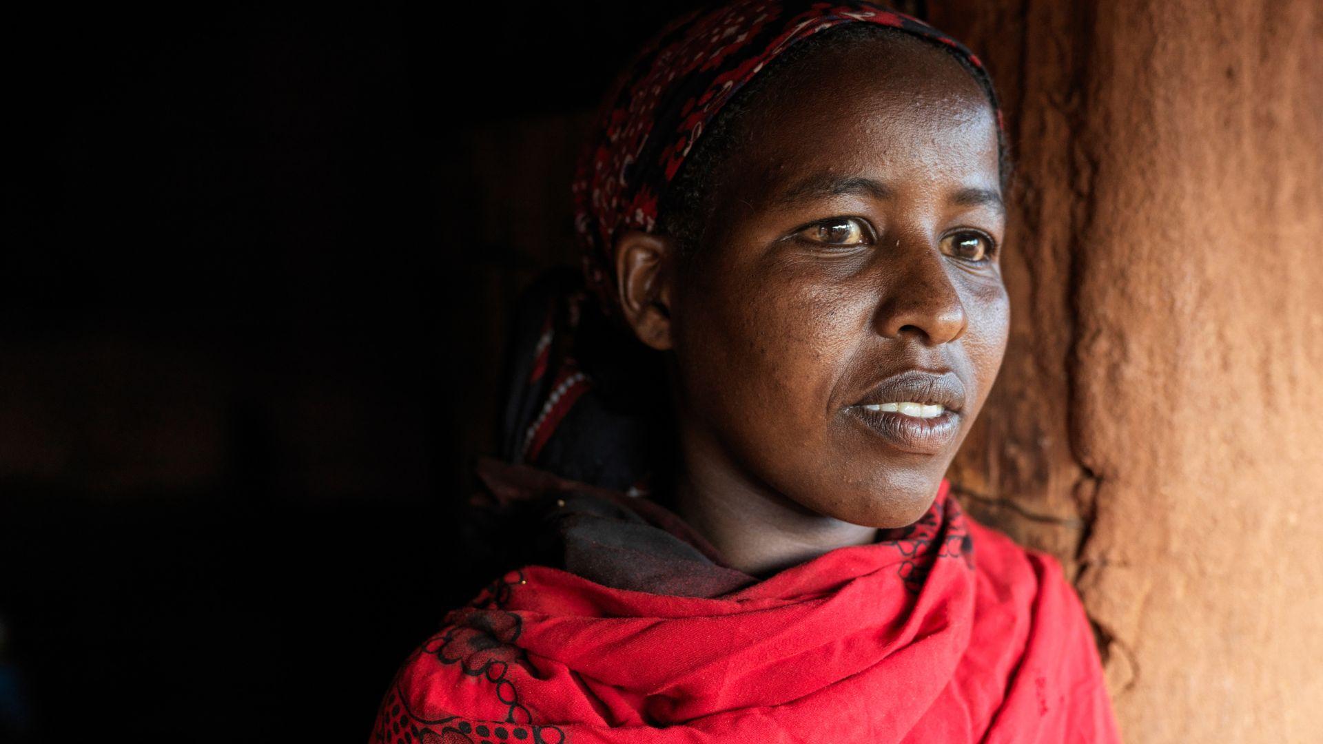 Vrouw uit Ethiopie