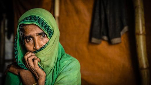 Vrouw in Bangladesh