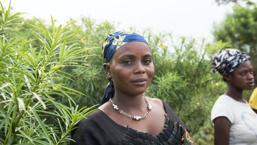 Vrouw uit Congo (DRC)