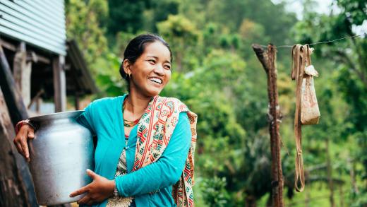 Vrouw Nepal