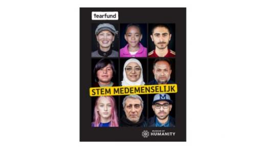 Concept Plakpakket Stem medemenselijk