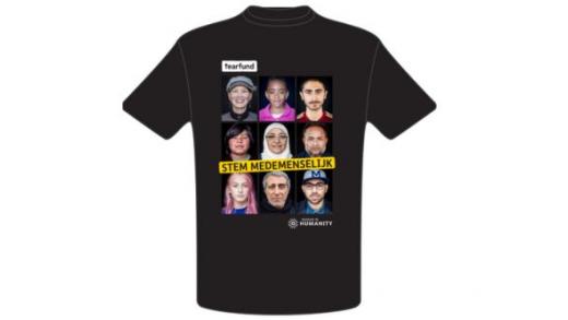 Concept T-shirt Stem medemenselijk