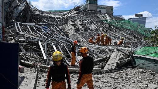 schade van aardbevingen in venezuela
