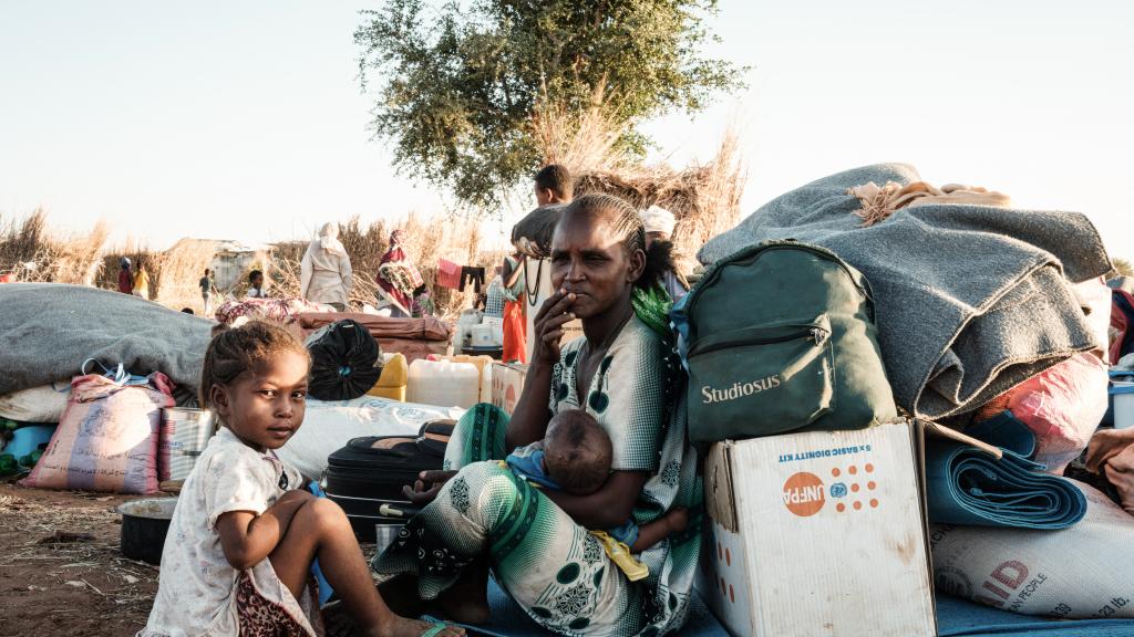 Vluchtelingen in Ethiopië