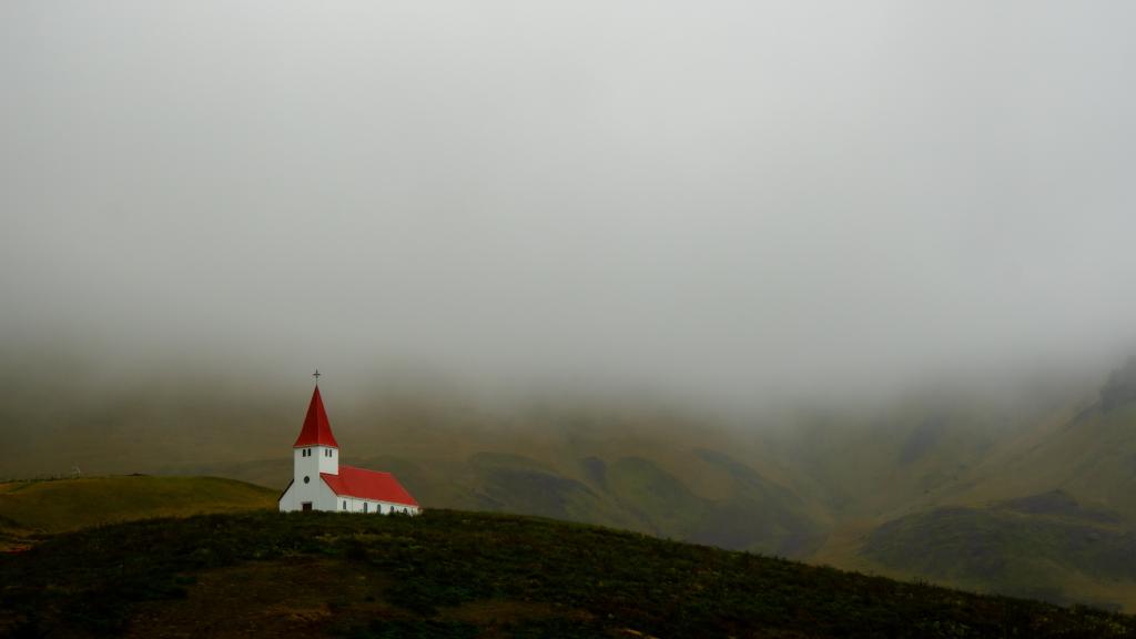 Kerk op een heuvel