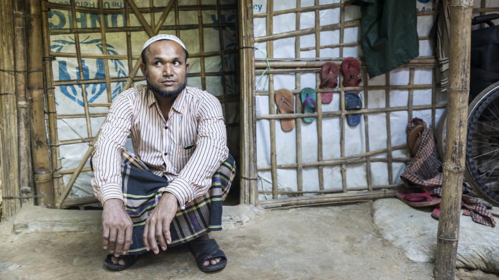 Rohingya Ahmed - Foto door Ruben Timman