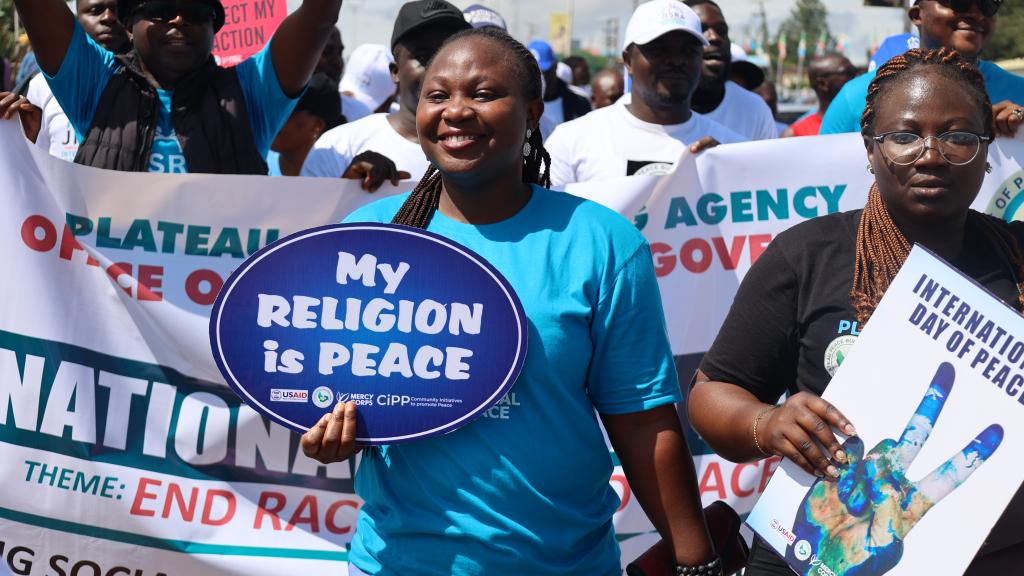 Peace walk Nigeria