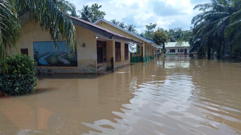 Overstromingen in Noord-Sumatra