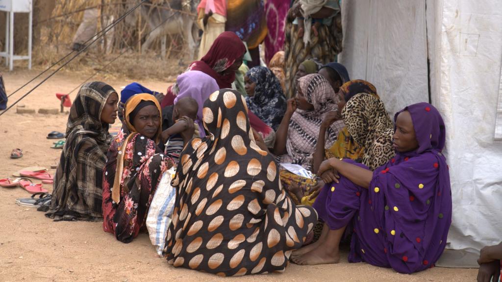 Vluchtelingenkamp Tawila Darfur