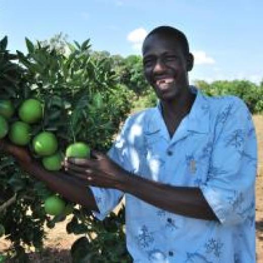 Een ondernemende boer in Afrika 