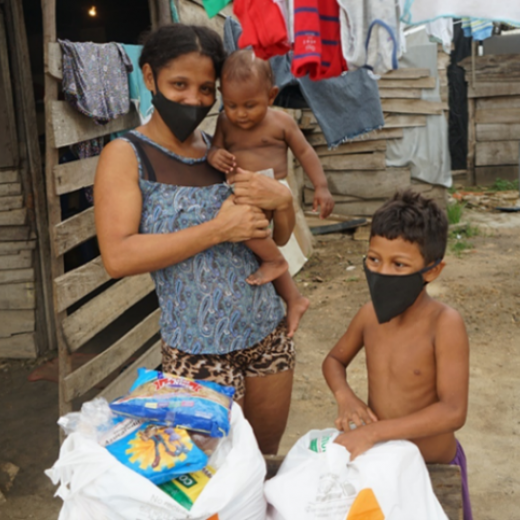Noodhulp project in Colombia