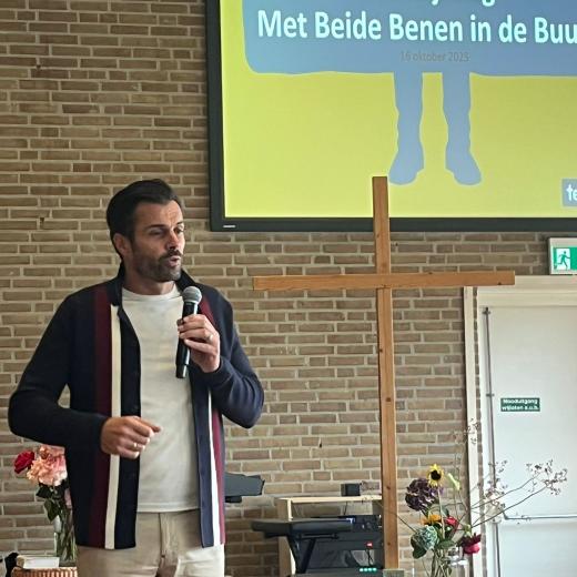 Jurjen ten Brinke op de Praktijkdag