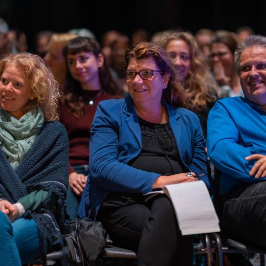 Publiek bij The Justice Conference