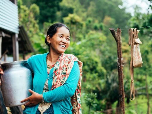 Vrouw Nepal