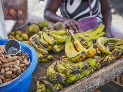 Markt (fruit) Goma, DRC 