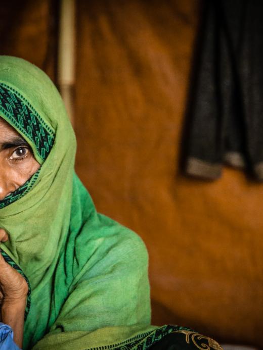 Vrouw in Bangladesh