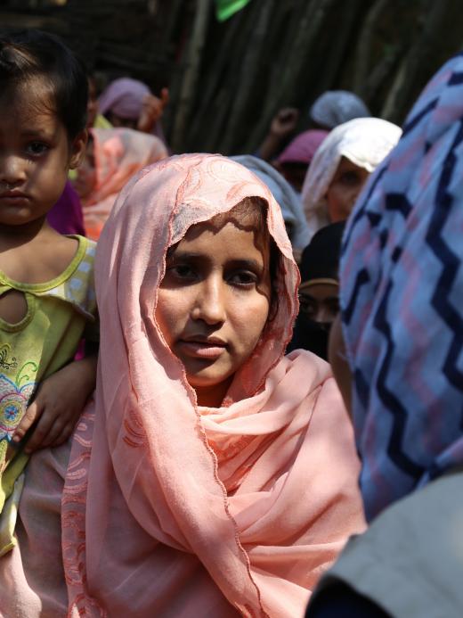 Rohingya - moeder en kind