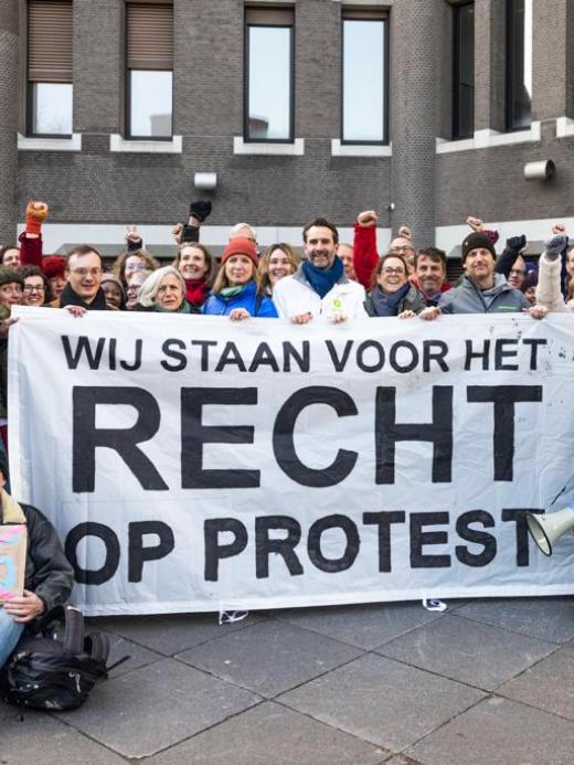 Tearfund steunt met 50 maatschappelijke organisaties het recht op (klimaat)protest