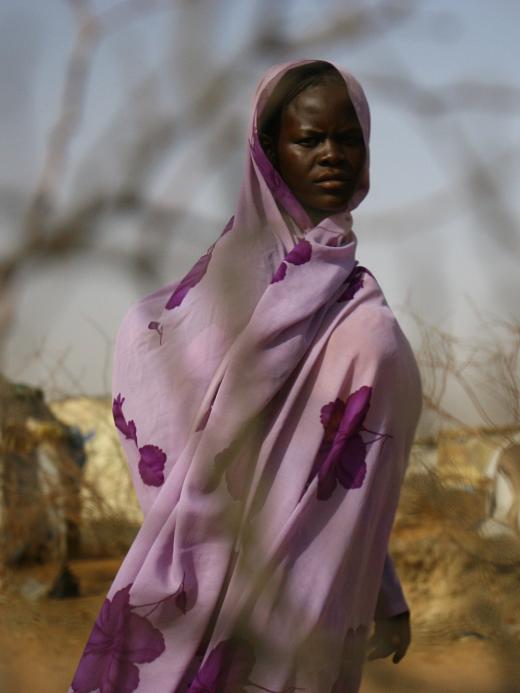 Vrouw uit Darfur, Soedan (shutterstock)