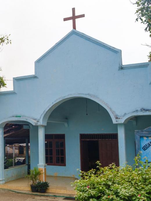 Lokale kerk in Indonesie