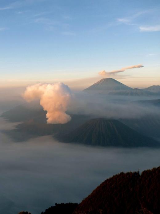Vulkaan Bromo op Java