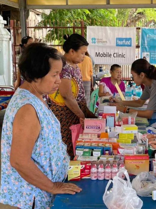 Noodhulp in Myanmar