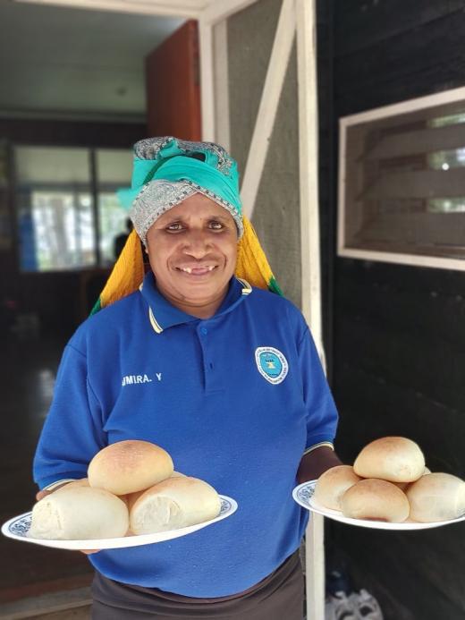 Aimira uit Bokondini, Indonesië