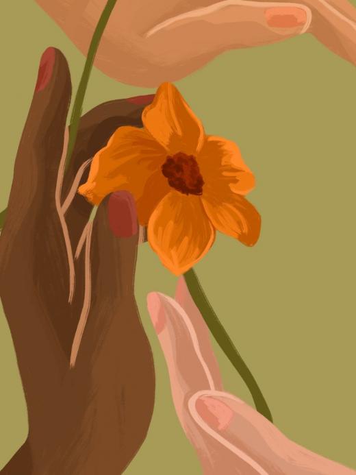 illustratie vrouwen syrie