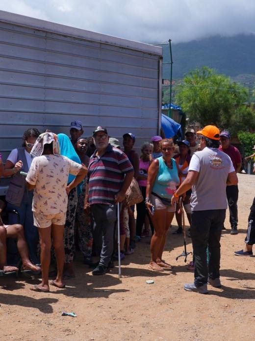 noodhulp na aardbeving venezuela