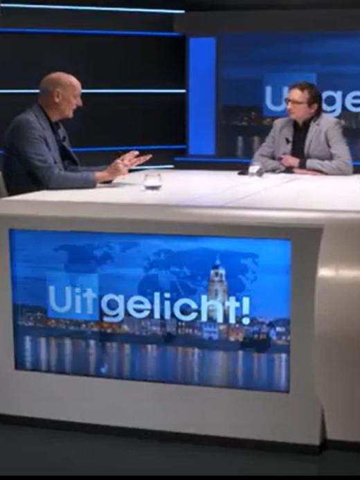 Guido de Vries bij het programma Uitgelicht op Family7